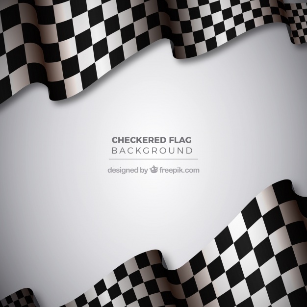 626x626 Wavy Checkered Flag Background Vector Free Download