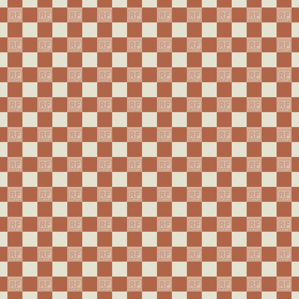 1200x1200 Brown And White Checkered Pattern