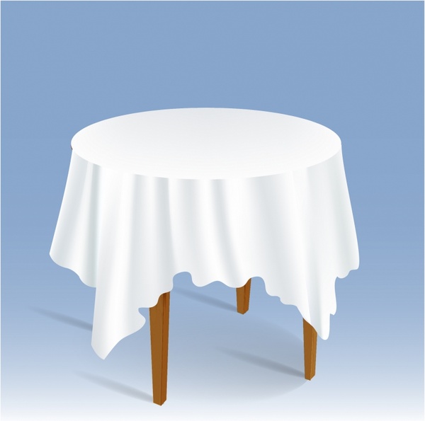 600x595 Vector Tablecloth Free Vector Download