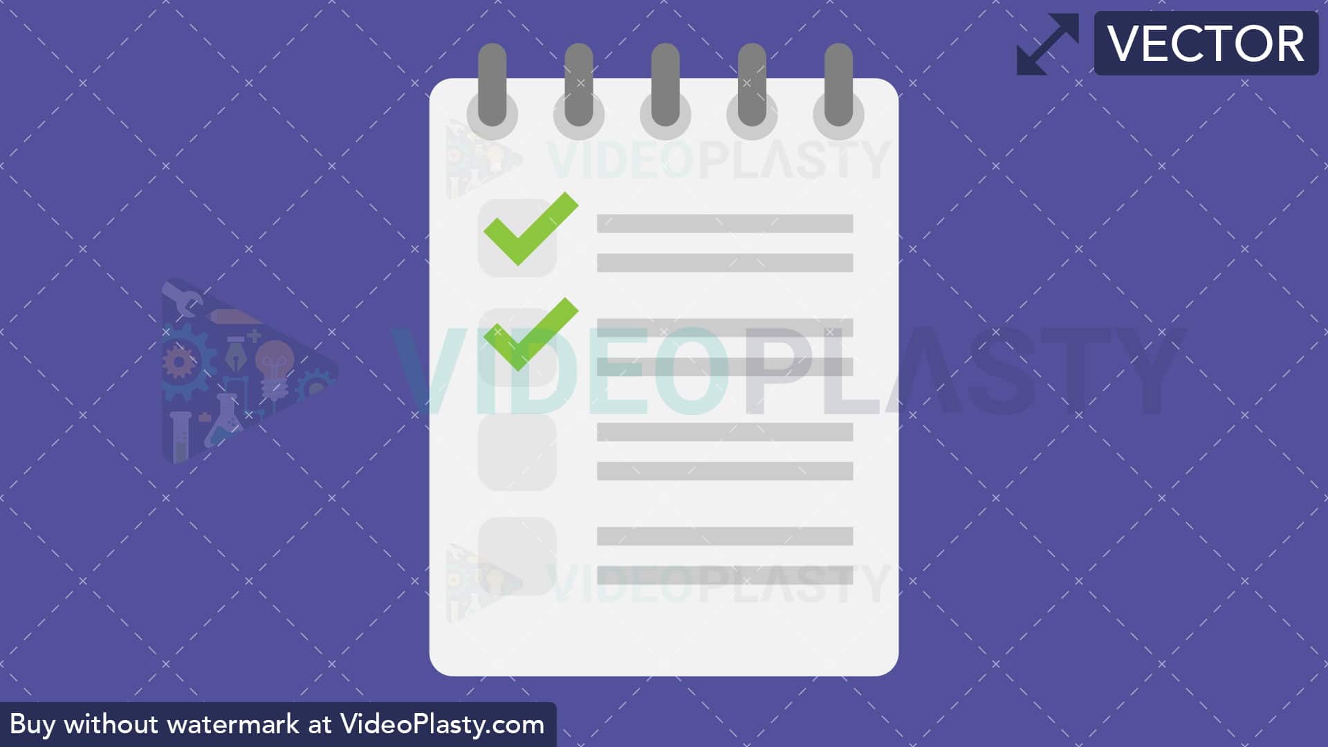 1920x1080 Checklist Flat Icon