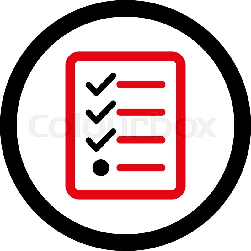 800x800 Checklist Vector Icon This Rounded Stock Vector Colourbox