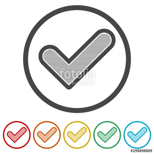 500x500 Checkmark Icon, Check Mark Icon