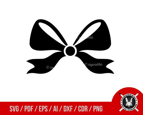 570x456 Ribbon File, Bow Bow Silhouette, Bow Cricut, Cut