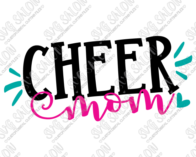 625x500 Cheer Mom Set For Custom Shirts And Bags