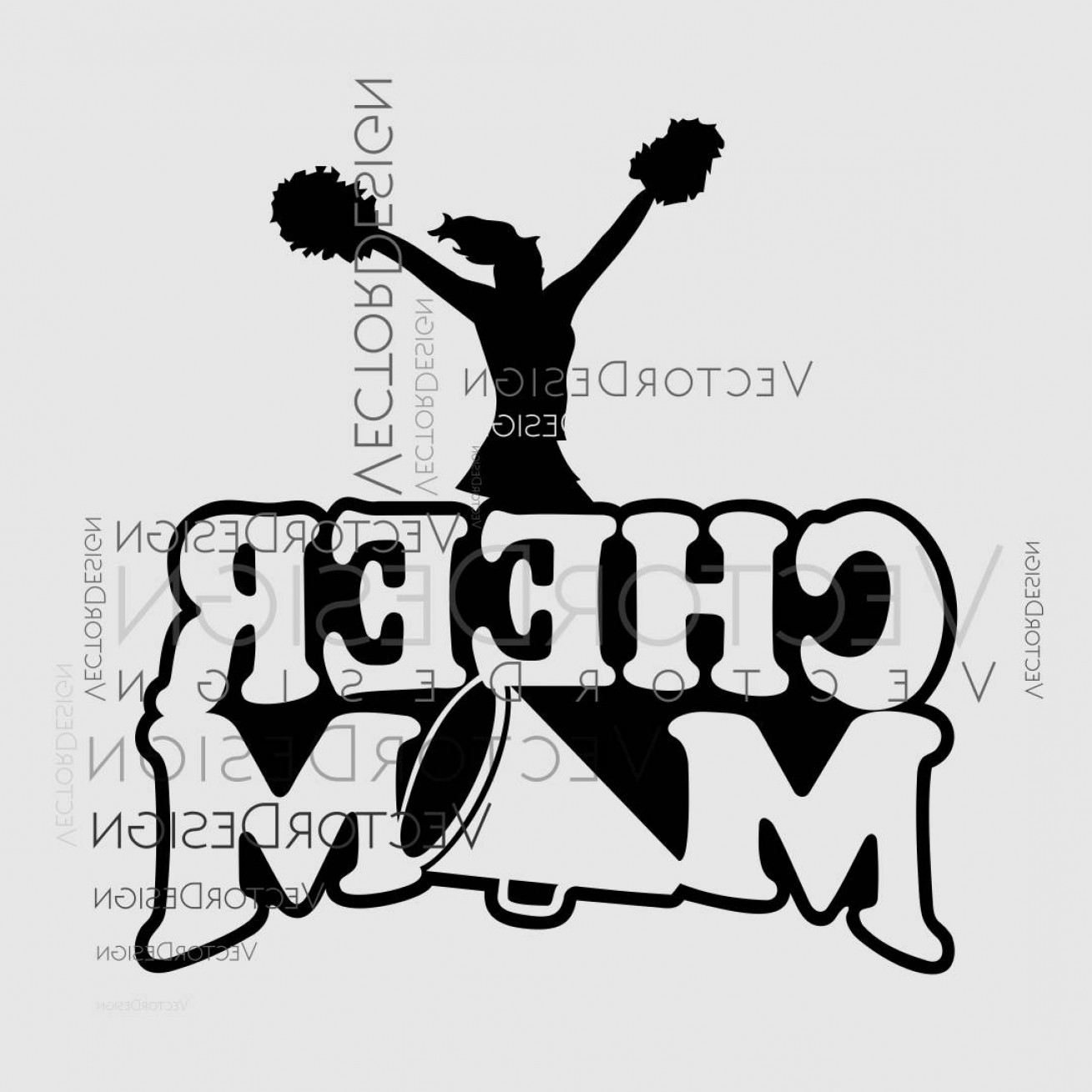 1309x1309 Cheer Mom Graphics Dxf Png Cdr Soidergi