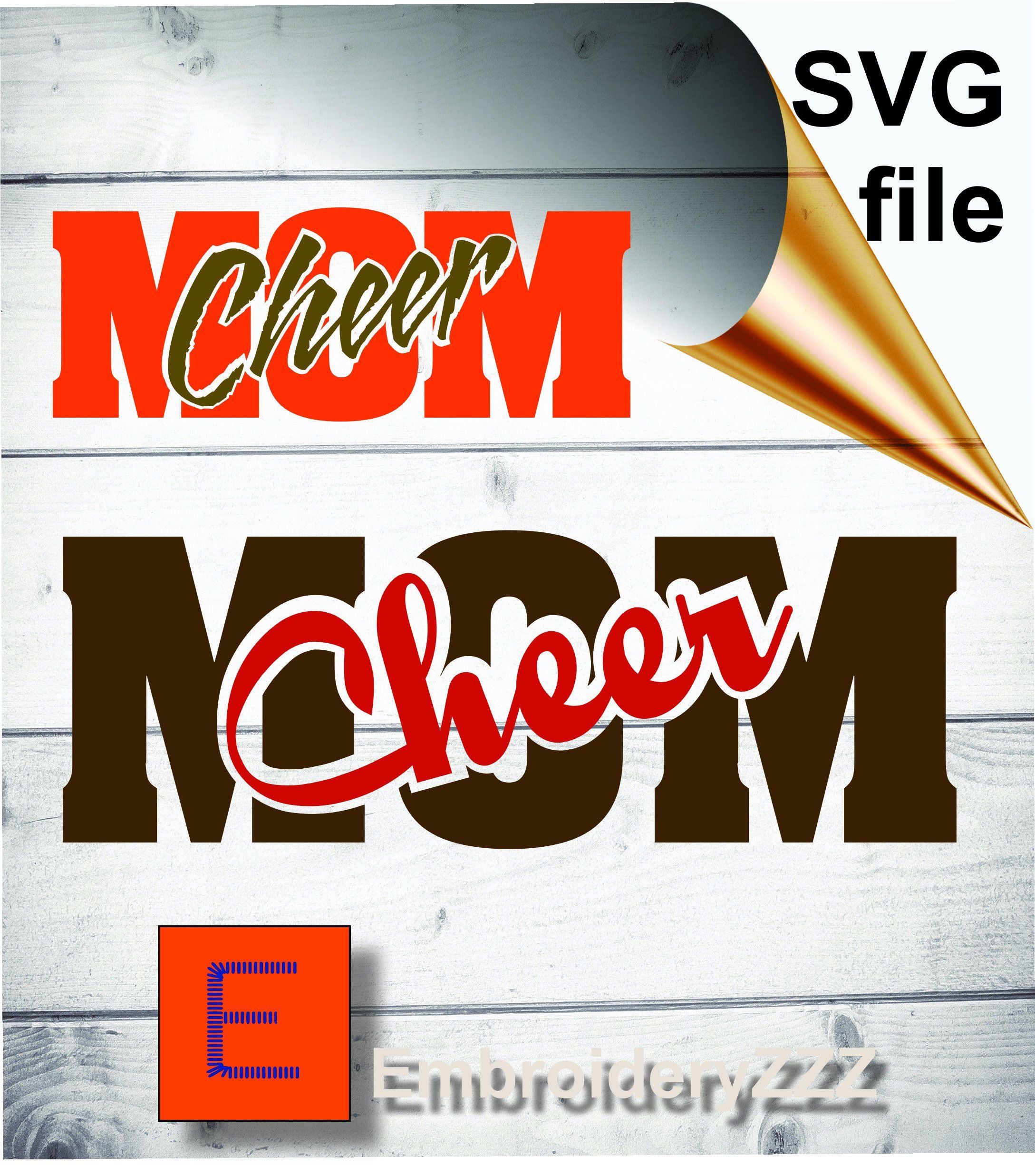 2177x2472 Cheer Mom Vector Clipart Htv Cutting, Printable