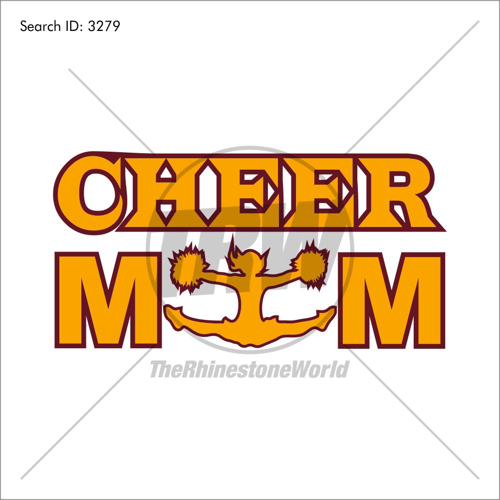 1002x1002 Vector Cheer Mom