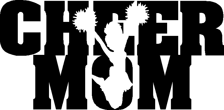 768x377 Cheer Mom Car Truck Window Wall Sticker Sport Decals, Spirit