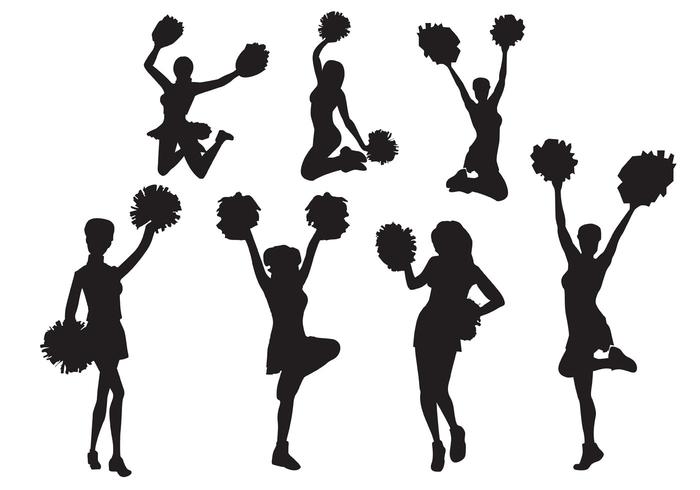 700x490 Cheerleader Free Vector Art