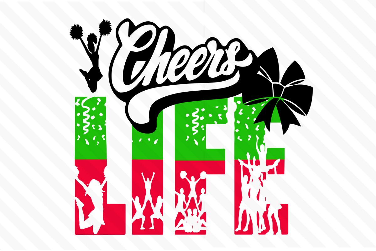 1200x800 Cheer, Cheerleader Dxf, Vector, Life, Logo, Sport, Silhouette