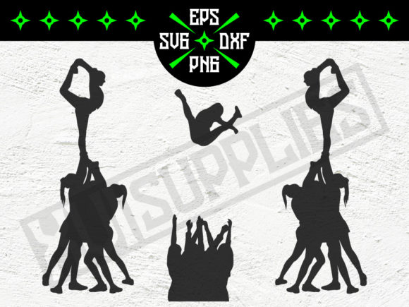 580x435 Cheer Base Flyer Vector Graphic