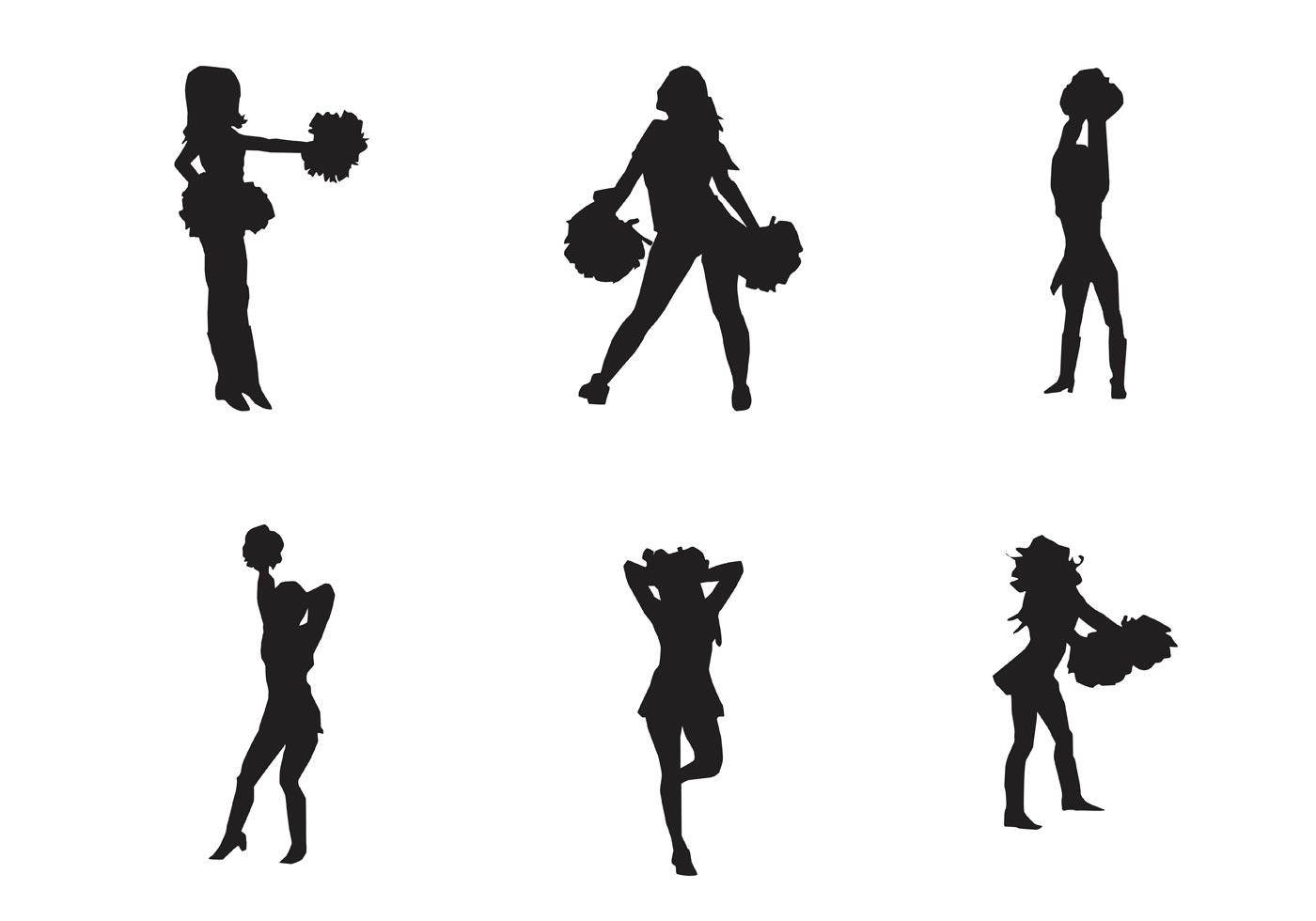 1400x980 Best Cheer Silhouette Vector Pictures Free Vector Art, Images