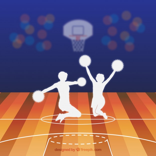 626x626 Cheerleader Silhouette Vector Free Download