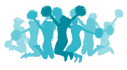 Cheerleading Vector Art at Vectorified.com | Collection of Cheerleading ...