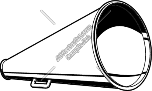 500x300 Mega Phone Clipart And Vectorart Sports
