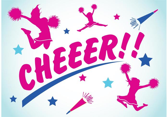 700x490 Cheerleader Free Vector Art