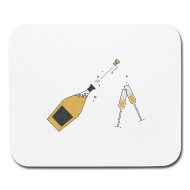 190x190 Cheers Vector Mouse Pad Spreadshirt