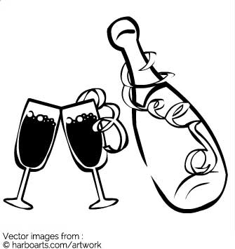 335x355 Download Champagne Glass Cheers