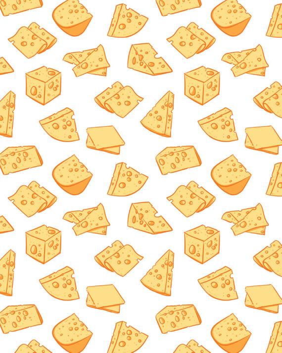 Off Sale Cheese Pattern Including Seamless Hand Etsy 570x713 Off Sale Cheese Pattern Including Seamless Hand Etsy