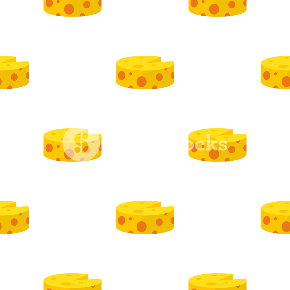 Cheese Pattern Seamless Flat Style For Web Vector Illustration 1000x1000 Cheese Pattern Seamless Flat Style For Web Vector Illustration