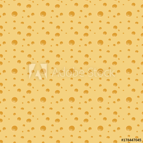 Cheese With Holes Seamless Pattern Vector Illustration 500x500 Cheese With Holes Seamless Pattern Vector Illustration