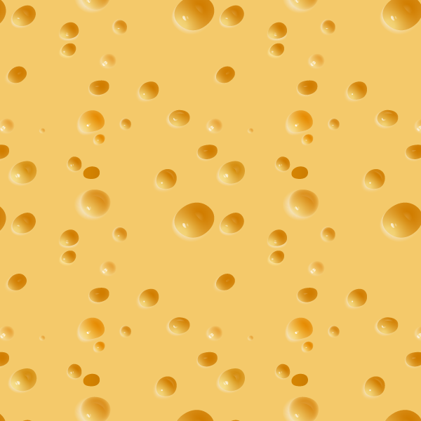 Vector Cheese Pattern 600x600 Vector Cheese Pattern