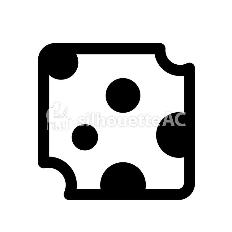 750x750 Collection Of 'cheese Silhouette' Download More Than Images