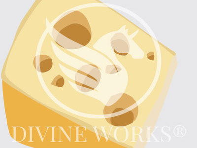 400x300 Cheese Vector Illustration