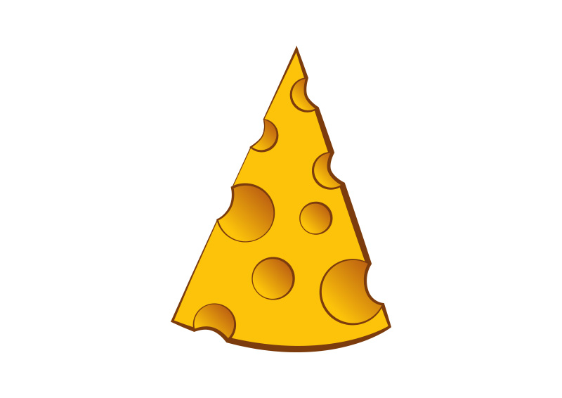 800x566 Piece Of Cheese Free Vector