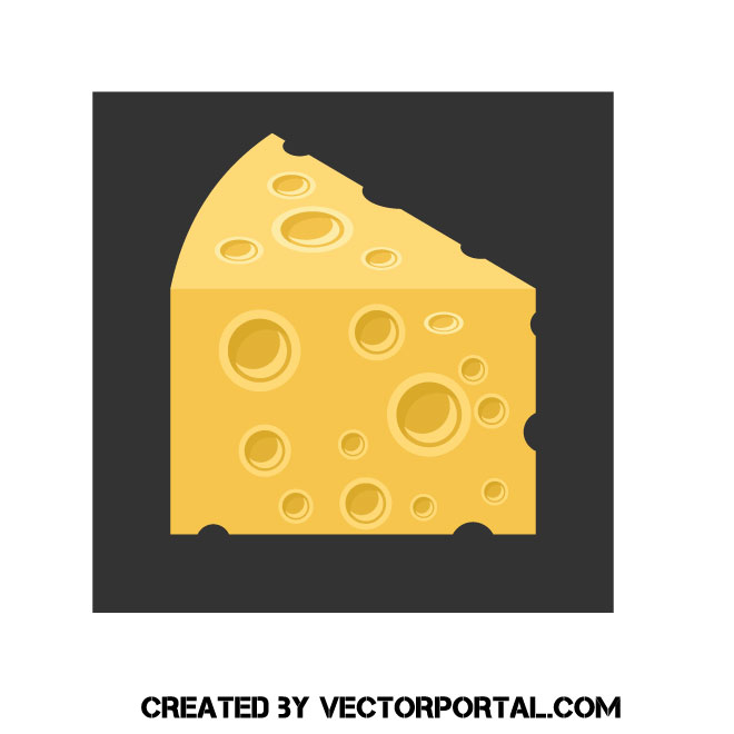 660x660 Yellow Cheese Vector