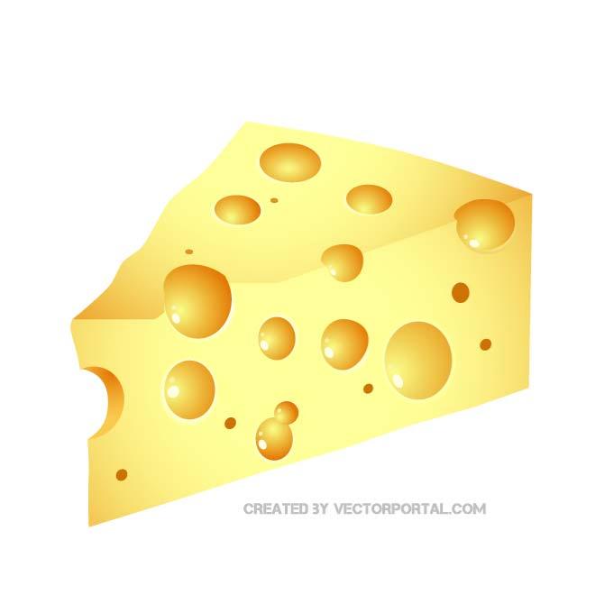 660x660 Cheese Vector Image