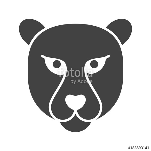 Cheetah Face Icon Stock Image And Royalty Free Vector 500x500 Cheetah Face Icon Stock Image And Royalty Free Vector