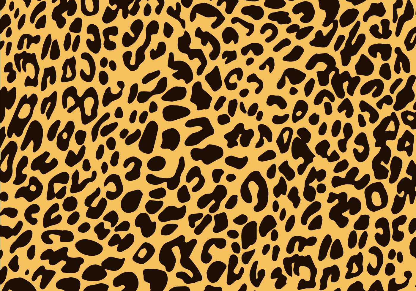 1400x980 Leopard Animal Print Vector Texture