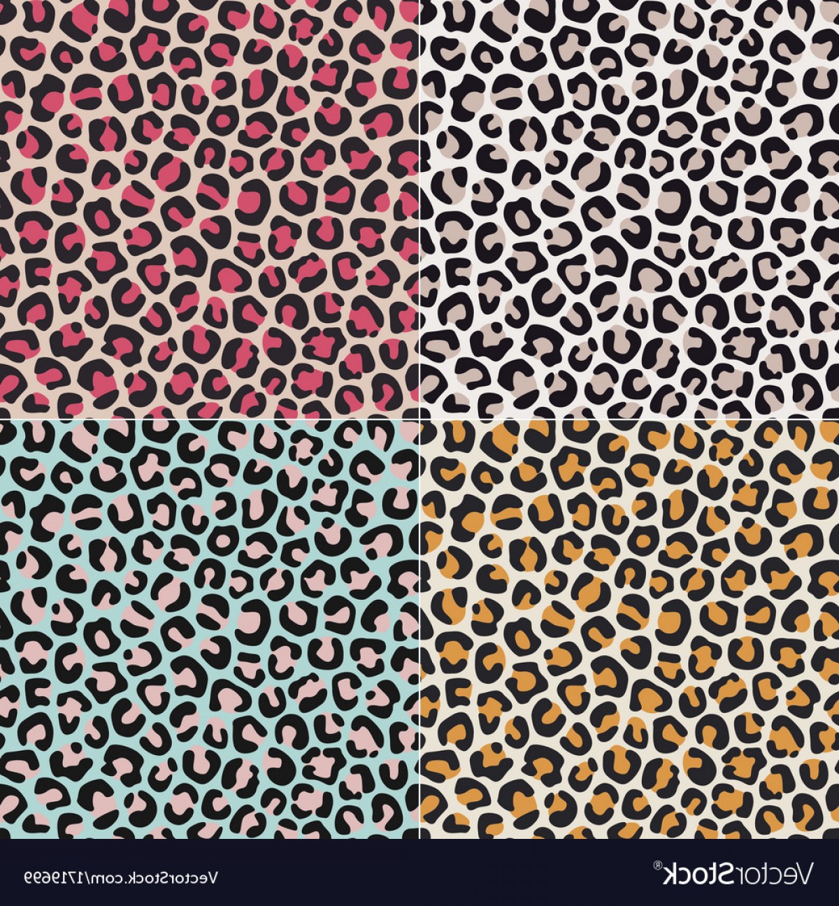 1200x1296 Seamless Leopard Cheetah Animal Skin Pattern Vector Soidergi