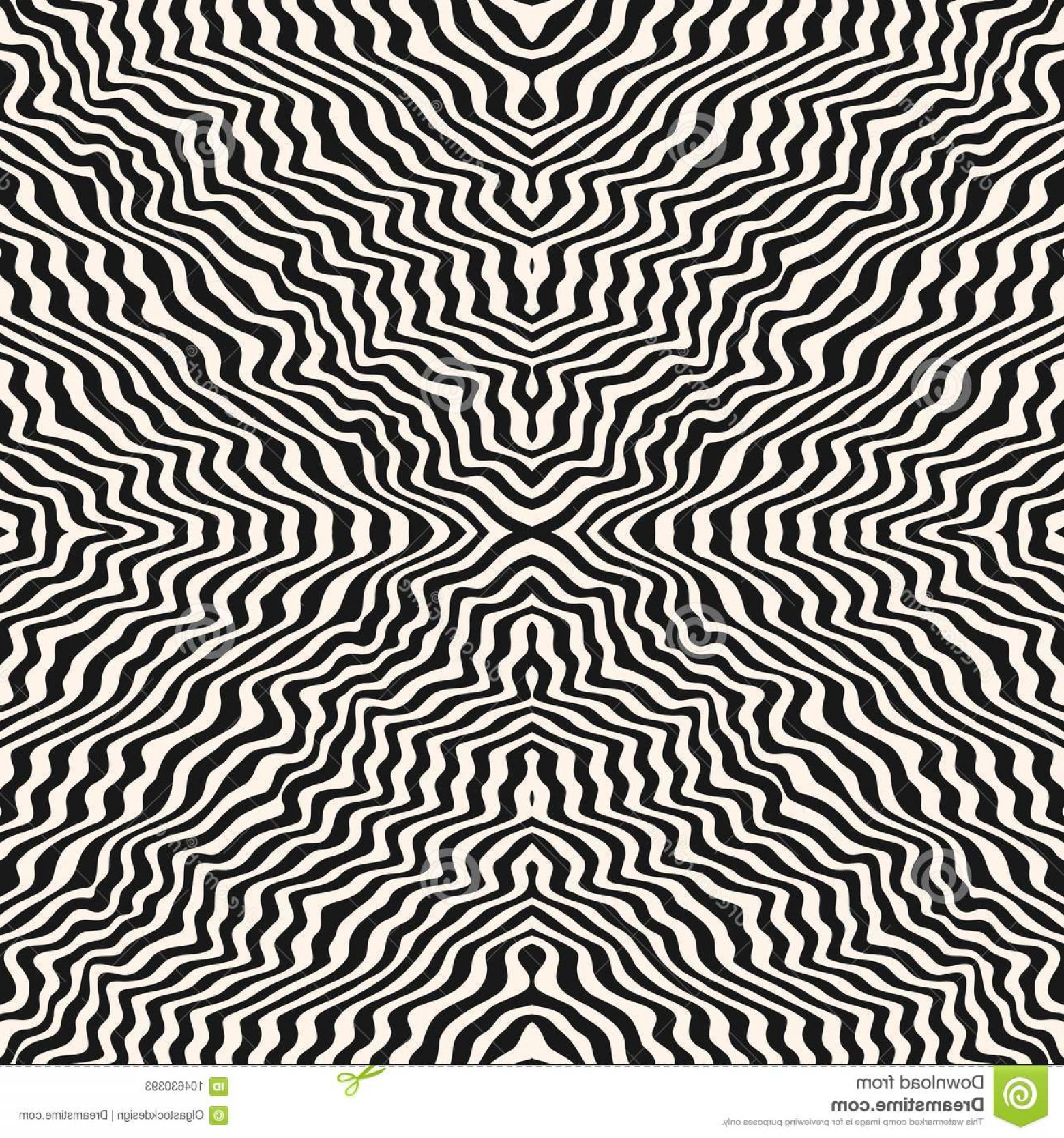 1560x1668 Vector Monochrome Texture Black White Seamless Pattern Abstract