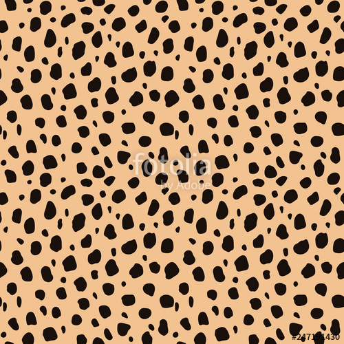 500x500 Cheetah Print Seamless Pattern