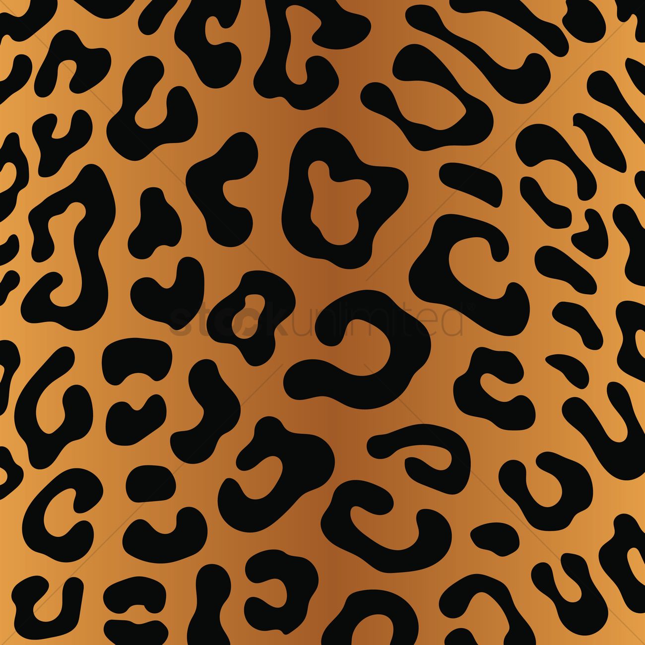 1300x1300 Cheetah Print Background Vector Image