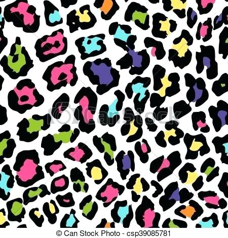 450x470 Leopard Print Template