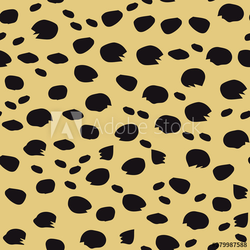 500x500 Cheetah Animal Print Seamless Pattern