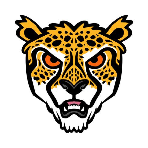 Cheetah Big Cat Vector Illustration 490x490 Cheetah Big Cat Vector Illustration