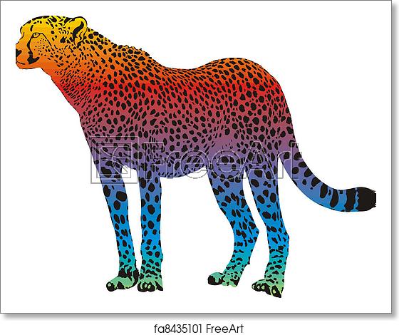 Free Art Print Of Cheetah 560x470 Free Art Print Of Cheetah