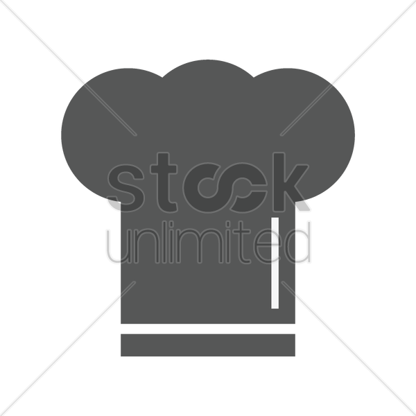 600x600 Chef Hat Vector Image