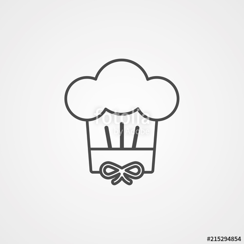 500x500 Unique Chef Hat Vector Of The Day Brepps Wallpaper