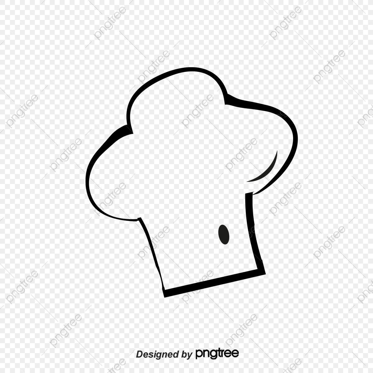1200x1200 Hand Painted Chef Hat, Chef Vector, Hat Vector, Hand Painted Png