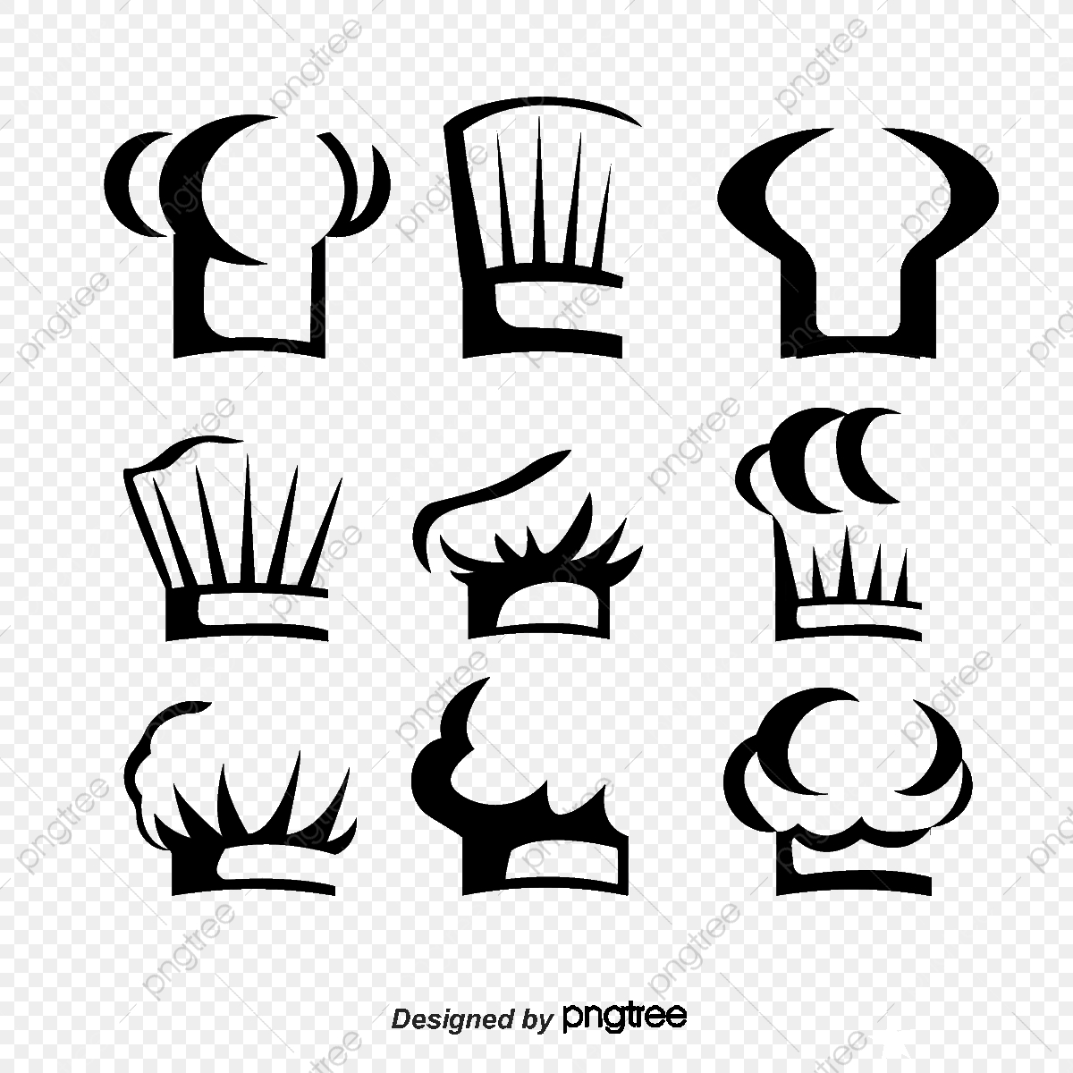 1200x1200 Vector Hand Painted Dining Chef Hat, Catering Chef Hat, Chef Hat