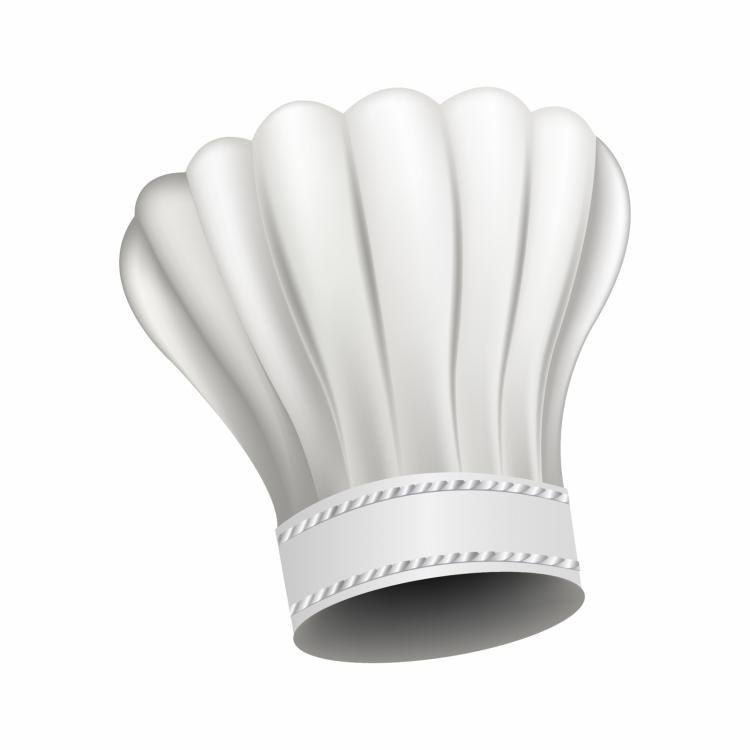 750x750 White Chef Hat