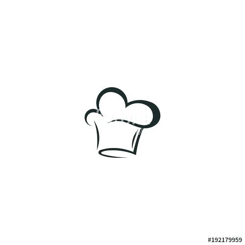 500x500 Chef Hat Logo Template Bakery Logo Vector Free Printable Chef Hat