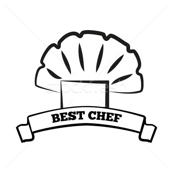 600x600 Best Chef Icon Of Cook Hat Vector Illustration Vector Illustration