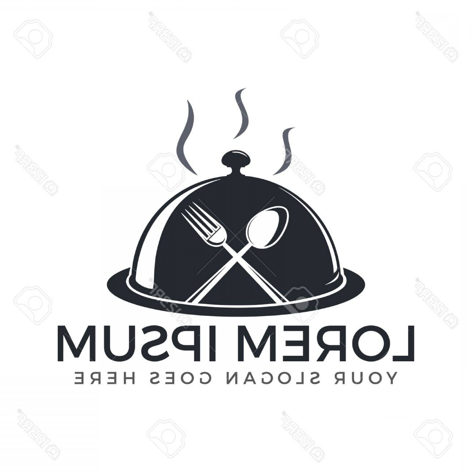 1560x1560 Photostock Vector Chef Logo Vector Design Icon Of Dinner Hat