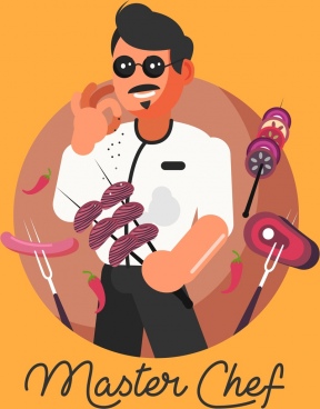288x368 Chef Free Vector Download